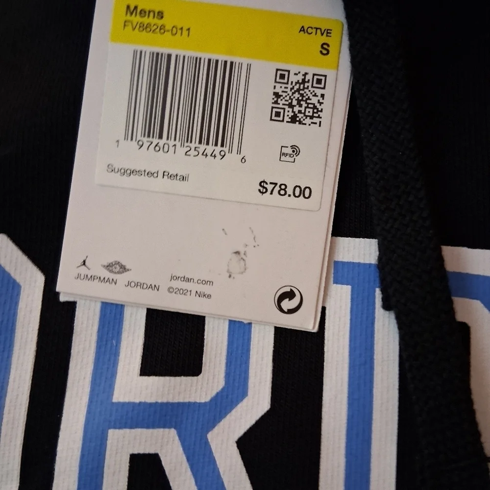 Jordan Sport Crossover Mens Dri-Fit Pullover Hoodie Fv8626-011 Nwt Size Small